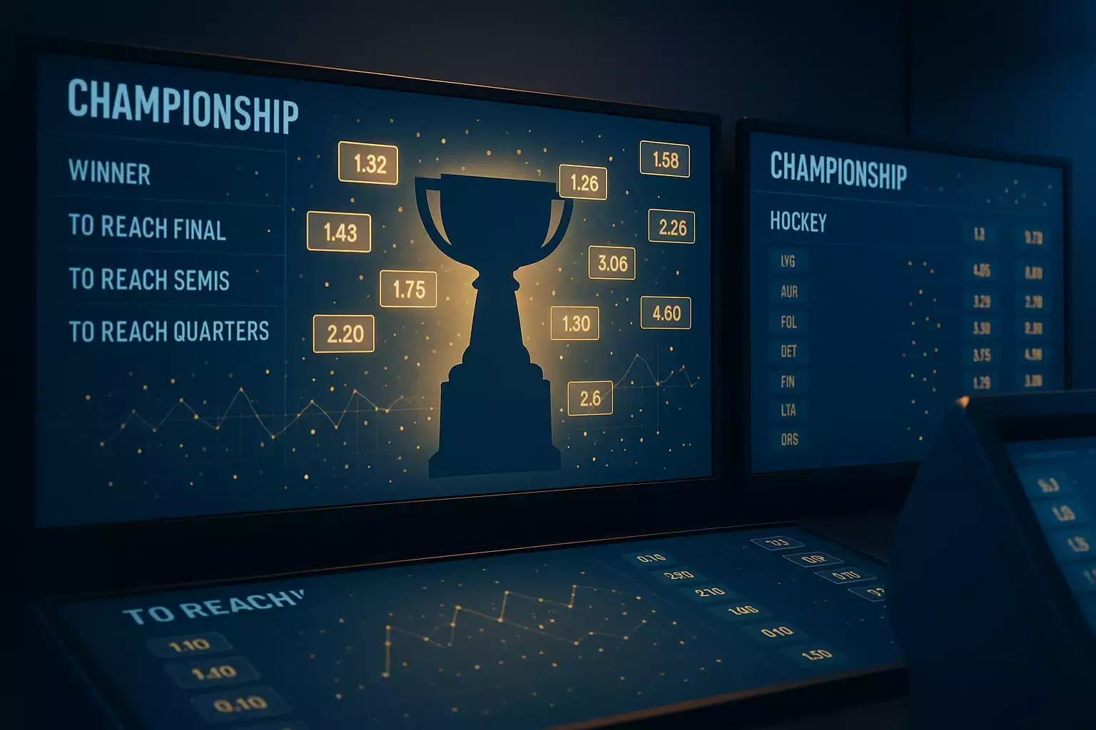 Odds en quoteringen voor EK Hockey weddenschappen